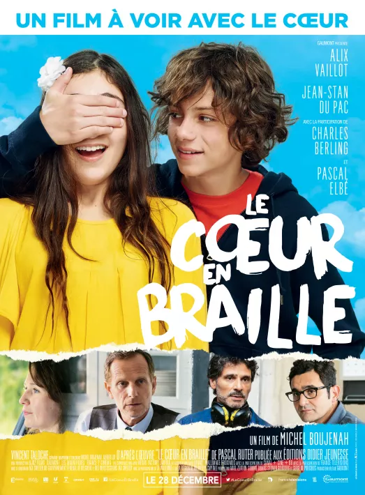 LE COEUR EN BRAILLE - Affiche 120x160