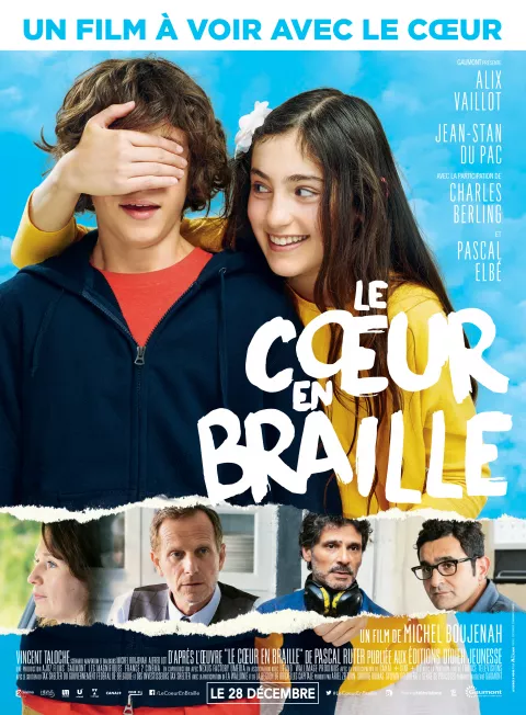 LE COEUR EN BRAILLE - Affiche alternative 120x160